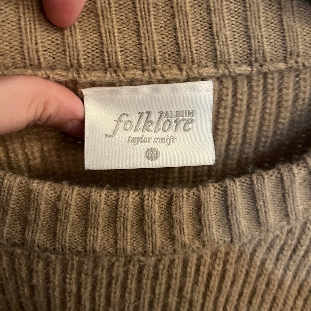 Taylor Swift Folklore Sweater - Picture 3 of 4